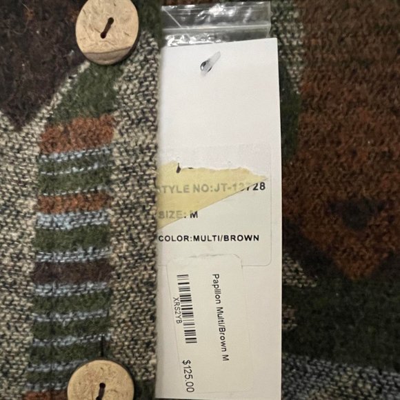 New Papillon Country Western Mountain Jacket coat boho hipster festival coat - Picture 2 of 10